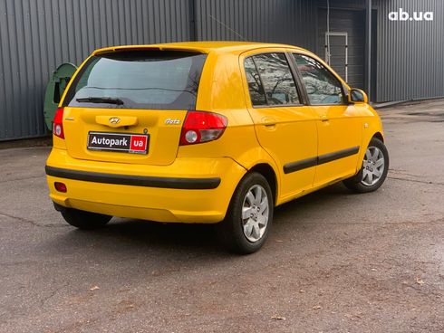 Hyundai Getz 2004 желтый - фото 5