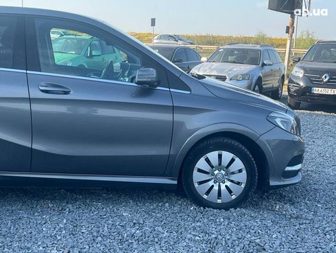 Mercedes-Benz B-Класс 2015 серый - фото 11