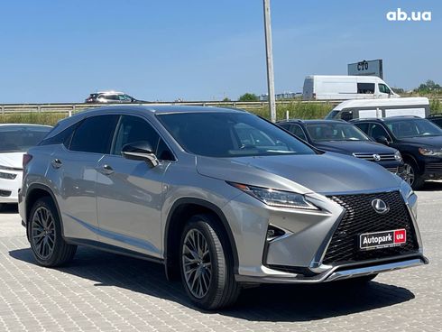 Lexus RX 2016 серый - фото 2