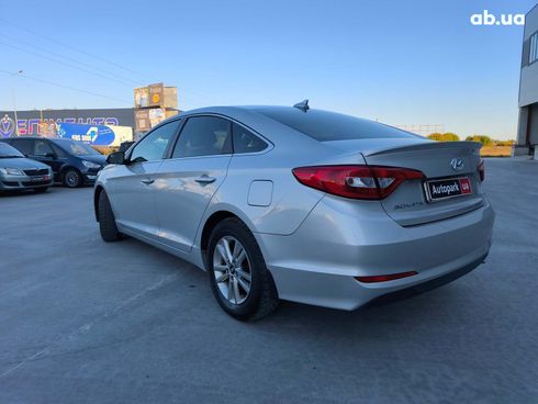 Hyundai Sonata 2015 серый - фото 6