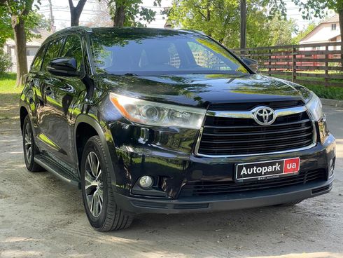 Toyota Highlander 2016 черный - фото 4