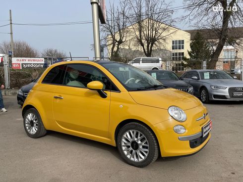 Fiat 500 2014 желтый - фото 15