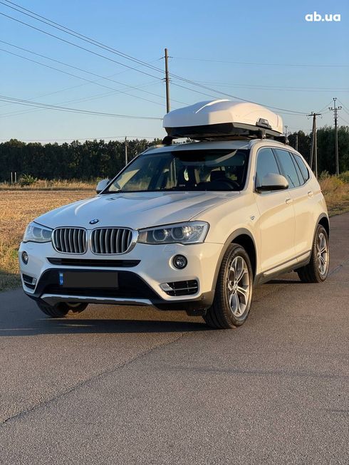 BMW X3 2016 белый - фото 6