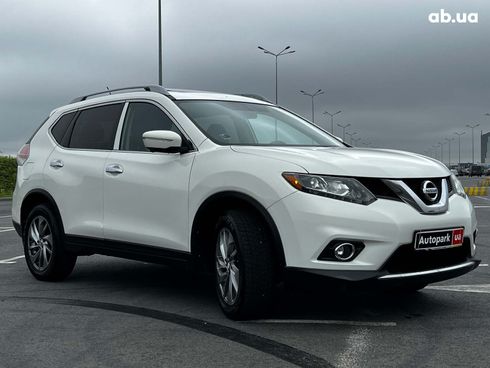 Nissan Rogue 2014 белый - фото 21