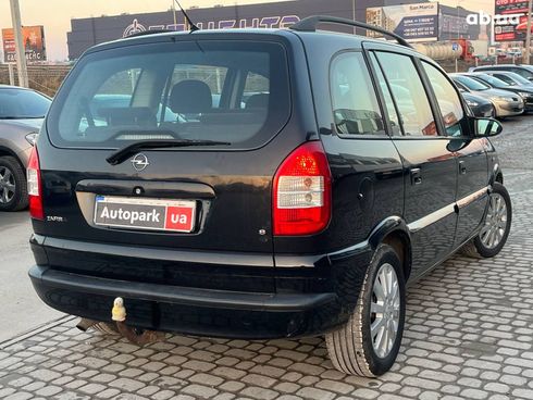 Opel Zafira 2005 черный - фото 24