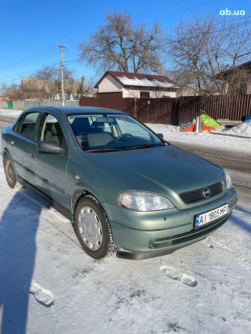 Opel Astra G 2007 зеленый - фото 2