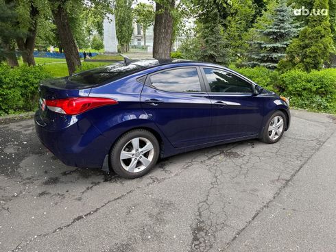 Hyundai Elantra 2013 синий - фото 5