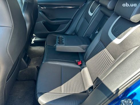 Skoda octavia a7 2014 синий - фото 18