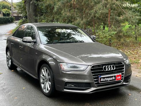 Audi A4 2014 серый - фото 3