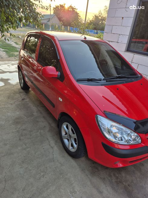 Hyundai Getz 2008 красный - фото 4