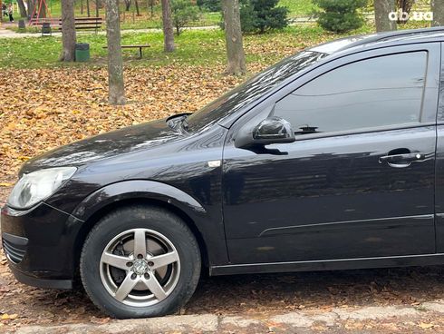 Opel Astra 2006 черный - фото 6