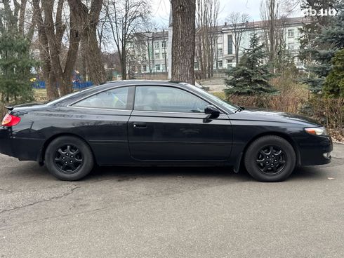 Toyota Solara 2003 черный - фото 3