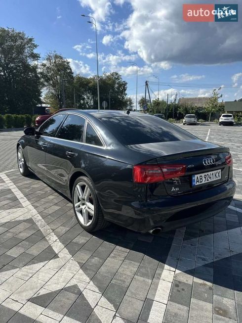 Audi A6 2014 черный - фото 4