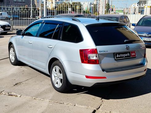 Skoda octavia a7 2014 серый - фото 4