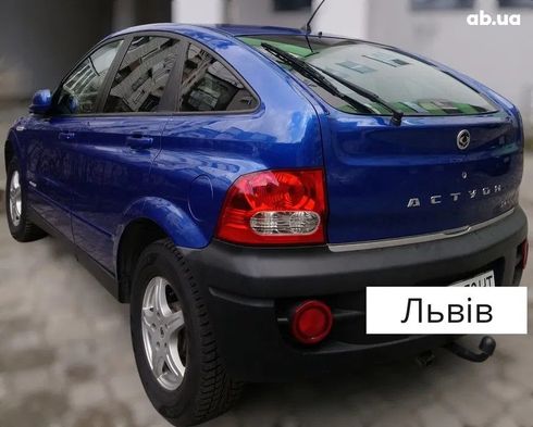 SsangYong Actyon 2007 синий - фото 3