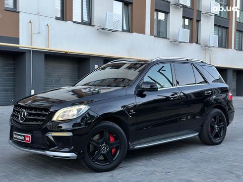 Mercedes-Benz M-Класс 2012 черный - фото 2