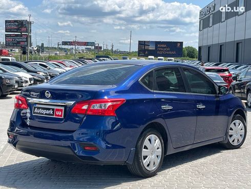 Nissan Sentra 2016 синий - фото 9