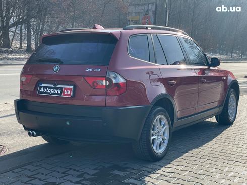 BMW X3 2005 красный - фото 9