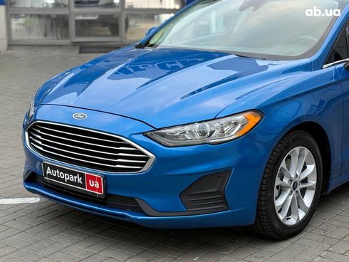 Ford Fusion 2020 синий - фото 4