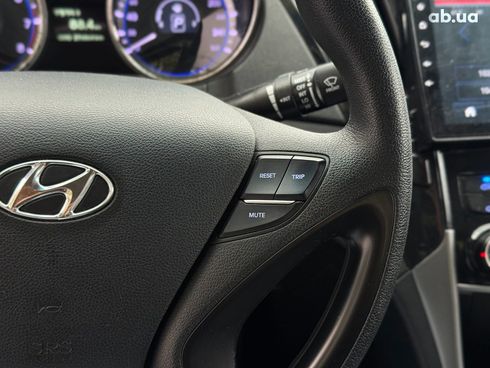 Hyundai Sonata 2015 белый - фото 21