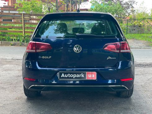 Volkswagen e-Golf 2017 синий - фото 8