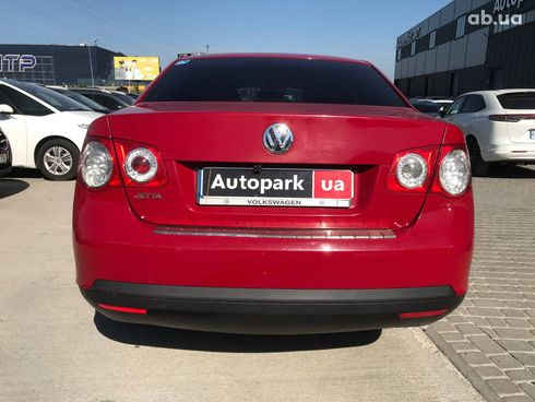 Volkswagen Jetta 2007 красный - фото 16