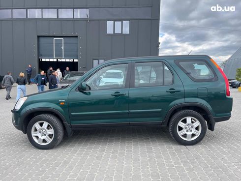 Honda CR-V 2003 зеленый - фото 6