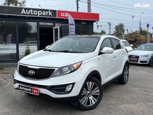 Kia Sportage 2014 белый - фото 2