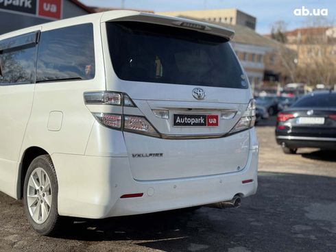 Toyota Vellfire 2010 белый - фото 9