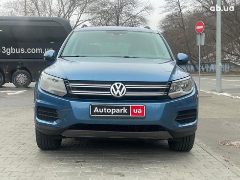 Volkswagen Tiguan 2016 синий - фото 2