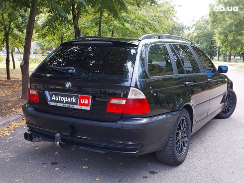 BMW 3 серия 2003 черный - фото 8