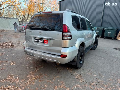 Toyota Land Cruiser Prado 2006 серый - фото 6