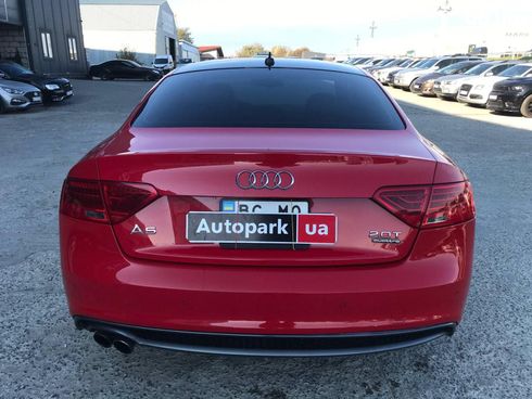 Audi A5 2015 красный - фото 7