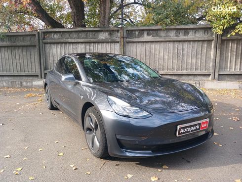 Tesla Model 3 2018 серый - фото 3