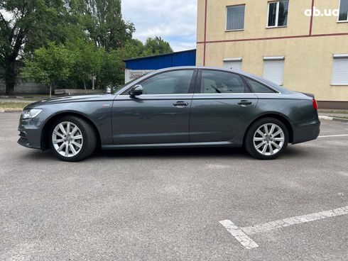 Audi A6 2013 серый - фото 2