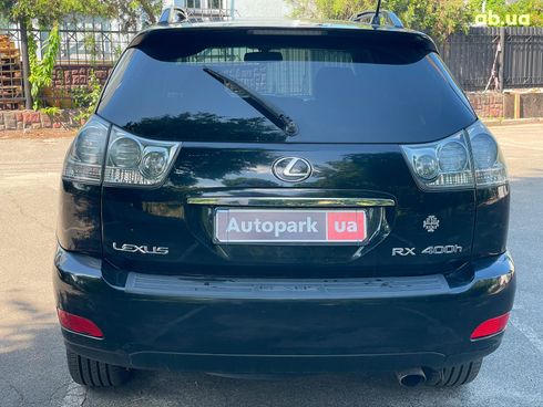 Lexus rx 400 h 2007 черный - фото 8