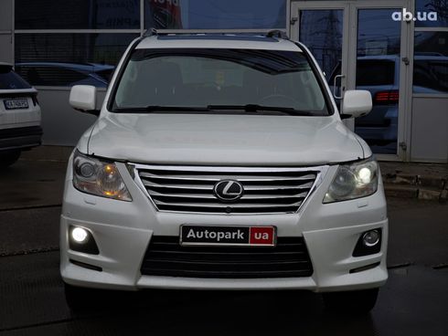 Lexus LX 2011 бежевый - фото 4