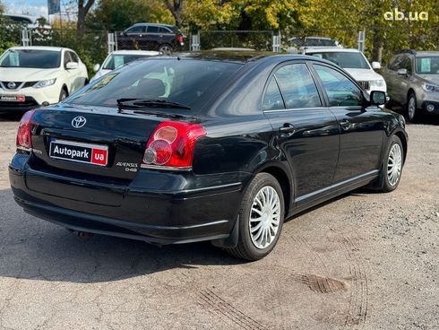 Toyota Avensis 2007 черный - фото 6