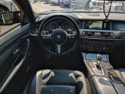 BMW 5 серия 2015 синий - фото 35