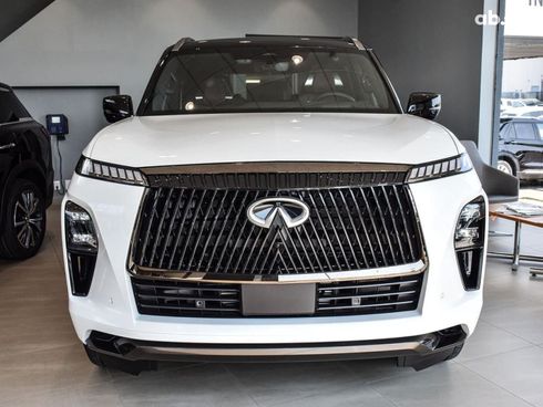 Infiniti QX80 2024 белый - фото 3