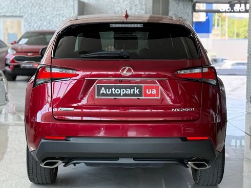 Lexus NX 2016 красный - фото 9
