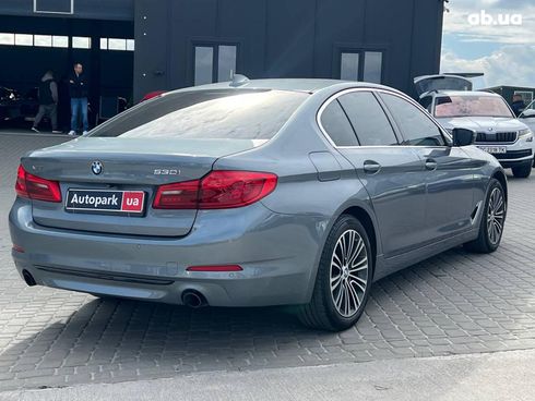 BMW 5 серия 2019 серый - фото 8