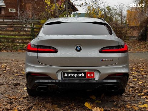 BMW X4 2019 серый - фото 8