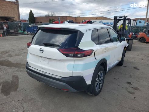 Nissan Rogue 2021 белый - фото 10