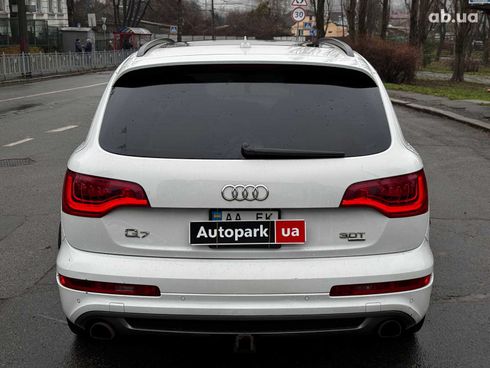 Audi Q7 2015 белый - фото 16