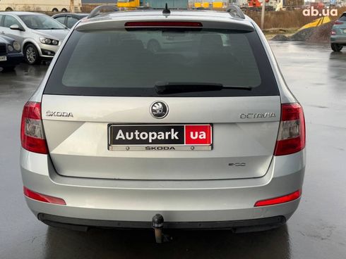 Skoda octavia a7 2014 серый - фото 10