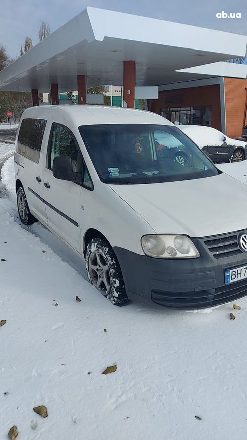 Volkswagen Caddy 2007 белый - фото 3