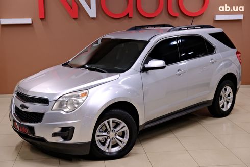 Chevrolet Equinox 2015 серебристый - фото 2