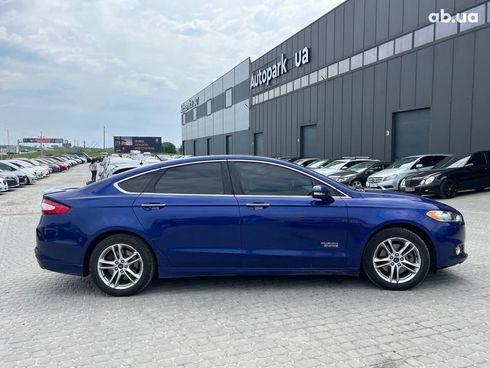 Ford Fusion 2015 синий - фото 12