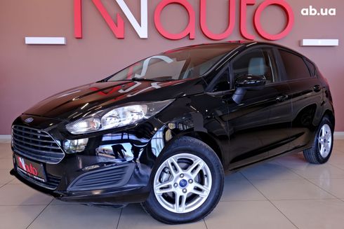 Ford Fiesta 2018 черный - фото 2